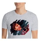 Mascochula camiseta hombre electronic personalizada con tu mascota gris, , large image number null