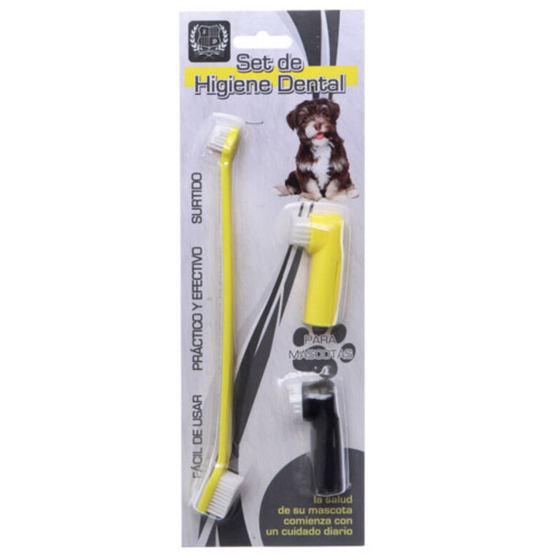 GimDog set de higiene dental para perros image number null