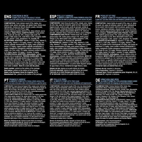 Arquivet Senior & Light Pienso Pollo y Arroz para perros adultos, , large Imagen numero 4