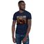 Mascochula camiseta hombre la gioconda personalizada con tu mascota azul marino, , large indicador imagen numero 3