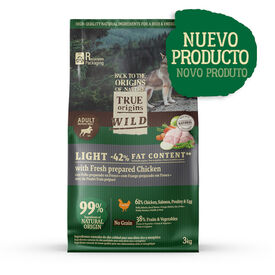 True Origins Wild Light Pollo pienso para perros