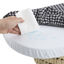 Cama de palma EliteLounge + colchón impermable + textil para colchón Black Vichy, , large indicador imagen numero 5