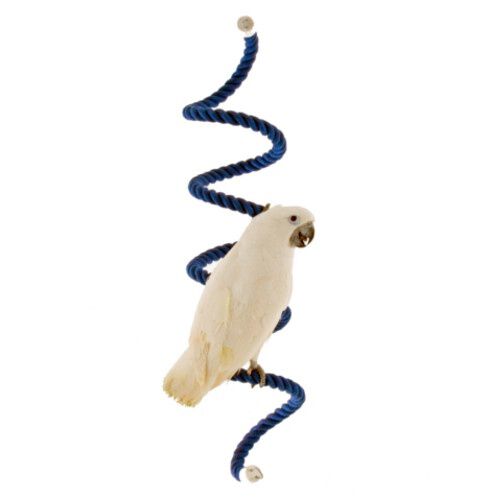 Sunparrots percha de algod&oacute;n para loros Imagen numero 1