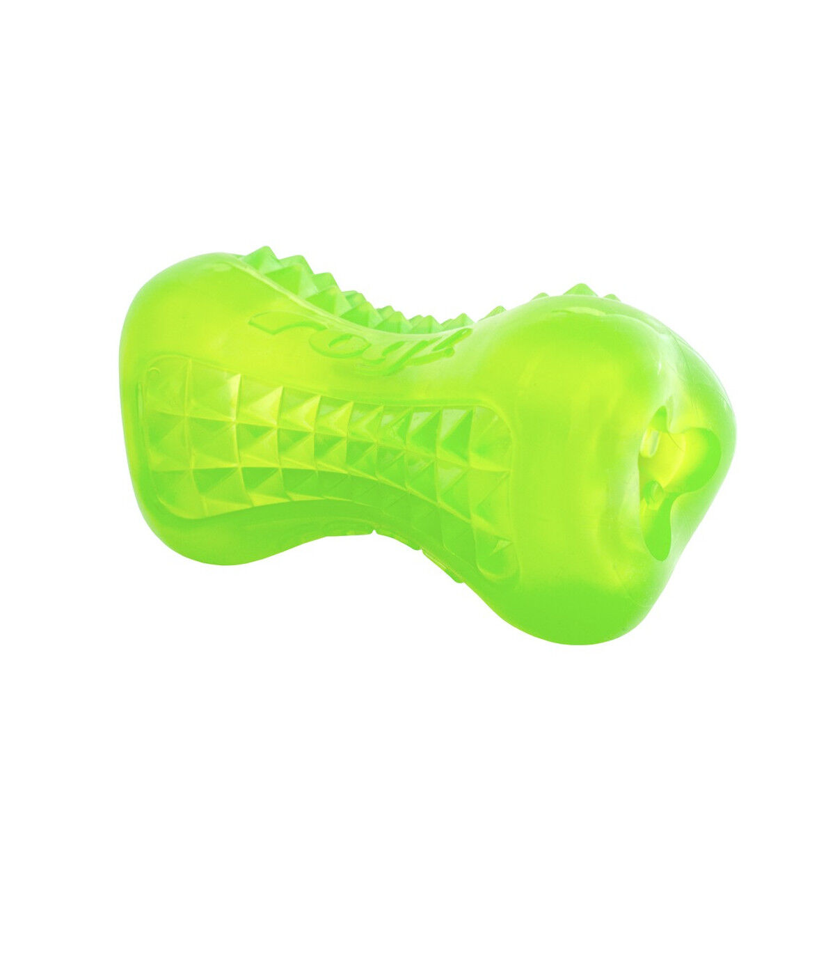 Rogz yumz hueso de juguete verde lima para perros, , large Imagen numero 1