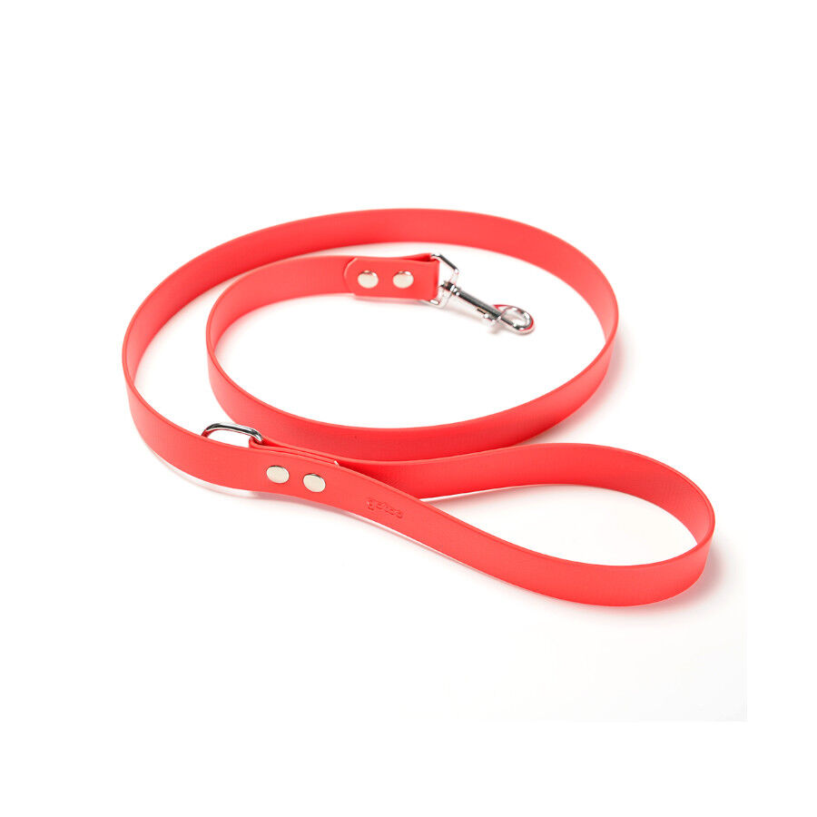 Gotoo Correa Biothane roja para perros, , large Imagen numero 1