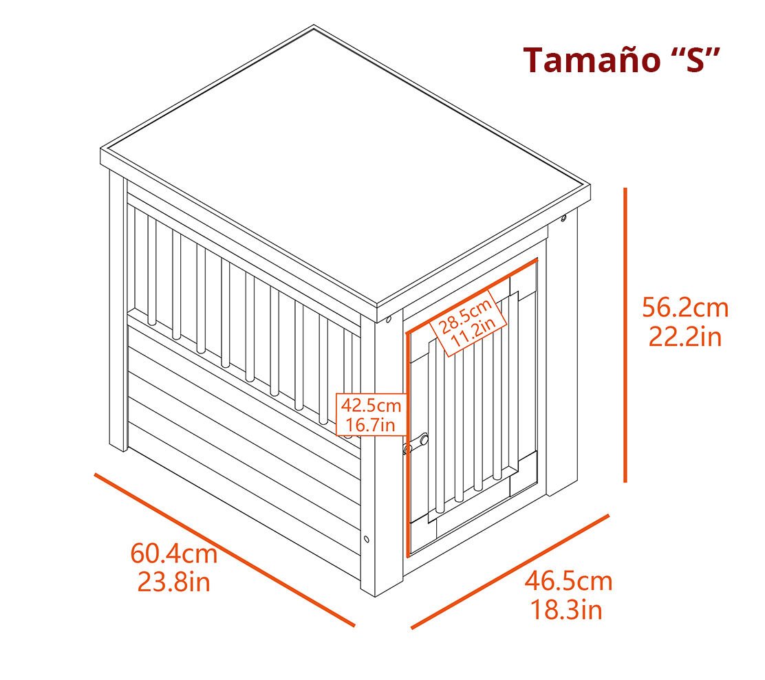 FINCA CASAREJO Jaula Confort Modelo Arkansas negro - Perrera de Interior para Perros thumbnail