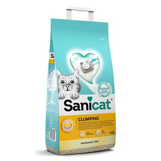 Sanicat Bentonita Aglomerante Sin Aroma para gato