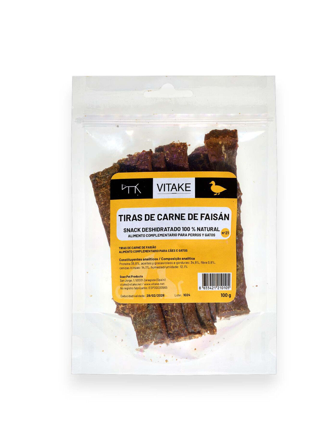 Tiras de carne de fais&aacute;n, , large Imagen numero 1