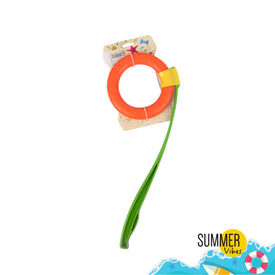 Summer Vibes Lanzador de Frisbee para perros