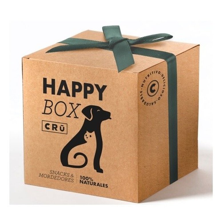 Cru happybox caja surtido de snacks variados para gatos, , large image number null