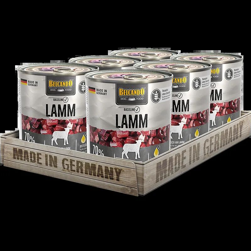 Belcando Baseline Cordero Lata premium para perros thumbnail