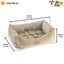 Ferplast Chester Cama Acolchada Beige para mascotas, , large indicador imagen numero 4