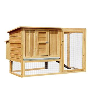 Gallinero PawHut exterior de madera para gallinas