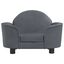 vidaXL Cama para perros de terciopelo gris oscuro 66x40x45 cm, , large indicador imagen numero 2