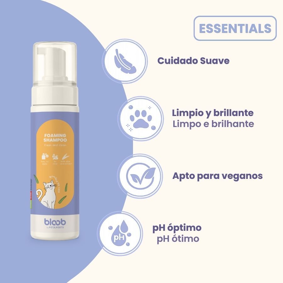 Bloob Champ&uacute; Seco en Espuma para gatos, , large Imagen numero 6