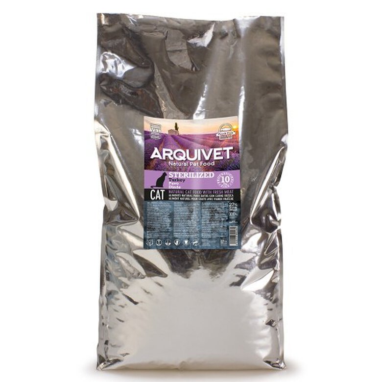 Pienso Cat Sterilized Arquivet para gatos sabor Pavo, , large image number null