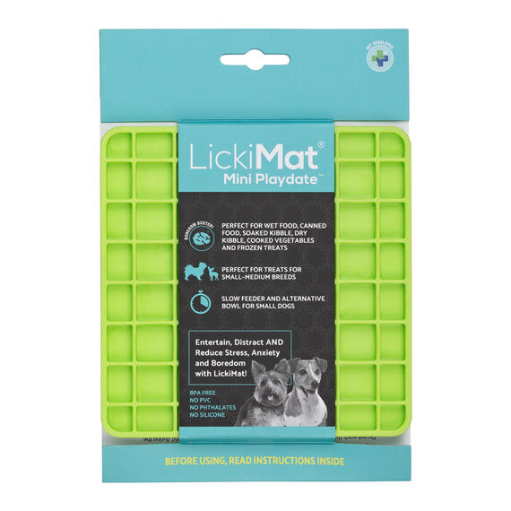 Comedero LickiMat Playdate Classic Verde para perro, , large Imagen numero 2