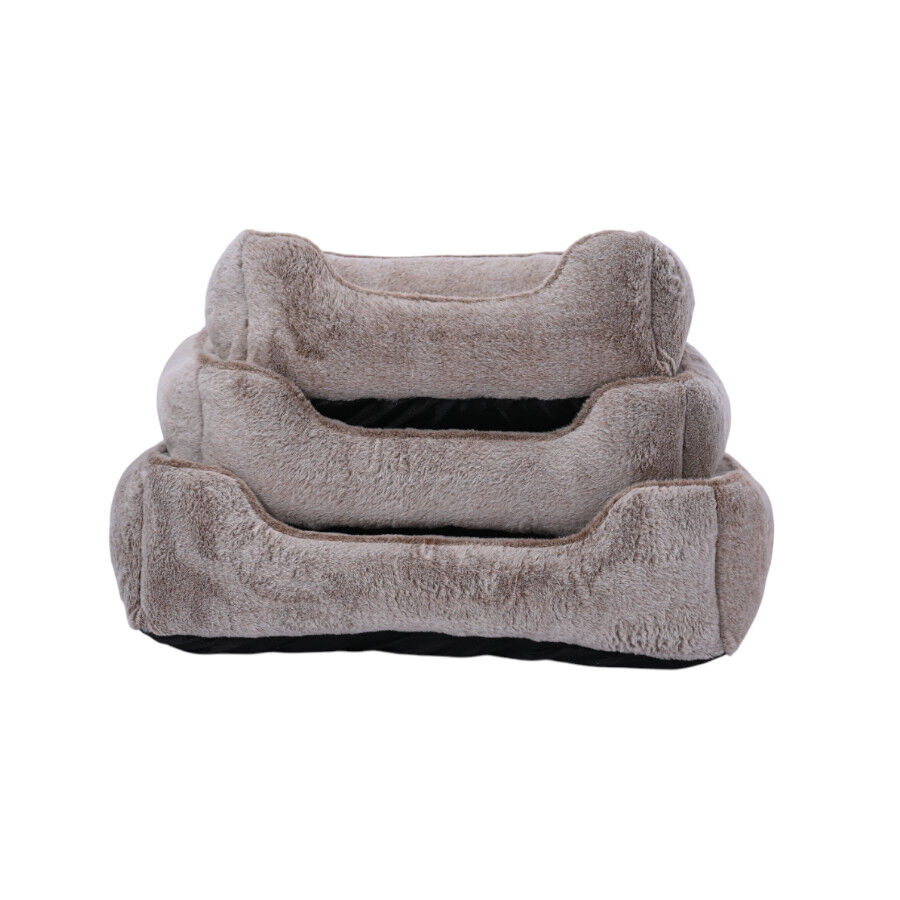 Leeby cama suave gris oscuro para perros, , large Imagen numero 9