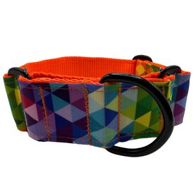 El Galguito Valiente Collar Martingale multicolor para galgos