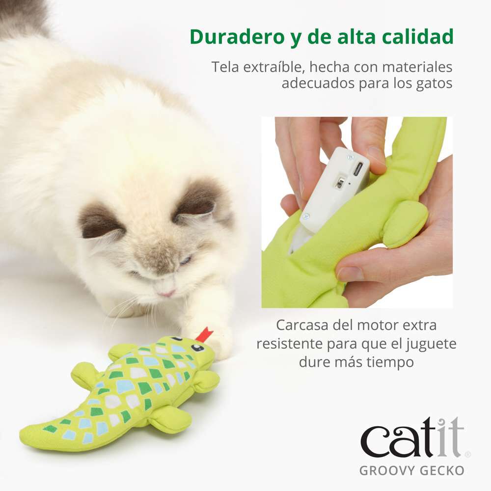 Catit Groovy Gecko, Verde, , large Imagen numero 4