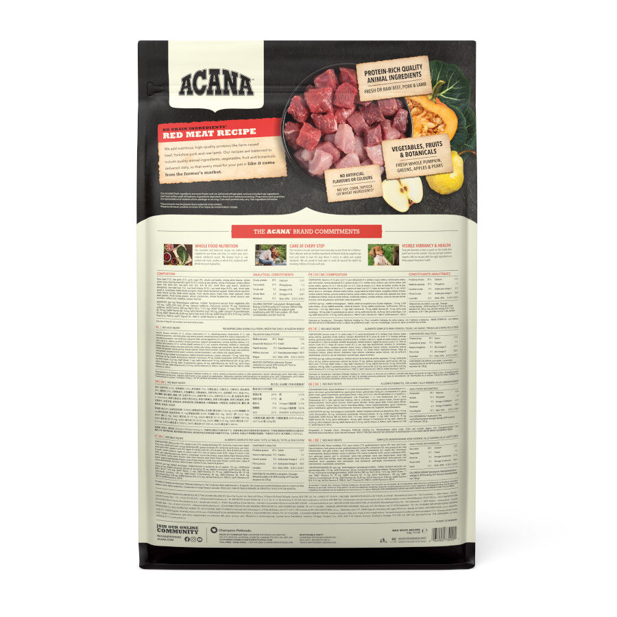 6 kg Acana Red Meat pienso para perros, , large Imagen numero 9