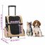 vidaXL Carro Plegable para Mascotas Multiusos Transportín Jaula de Gatos Perros, , large indicador imagen numero 4