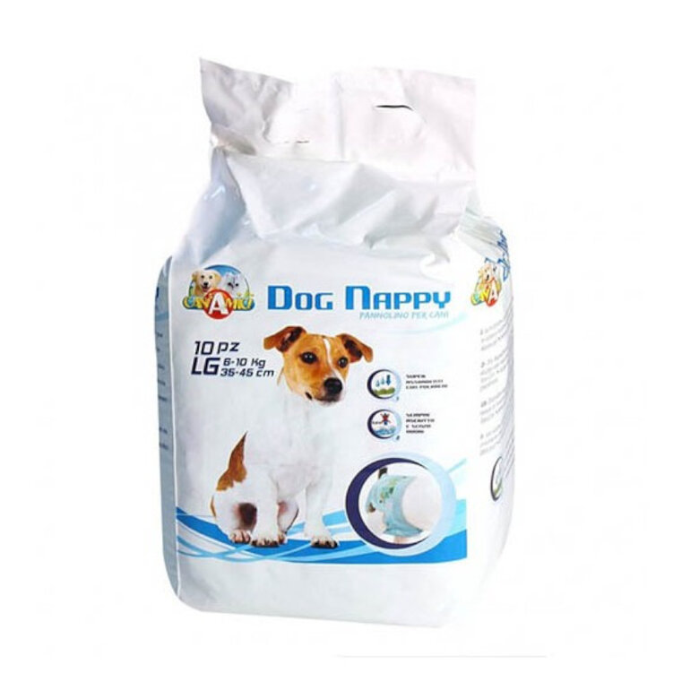 Nayeco Croci Pañales Desechables para perros, , large image number null