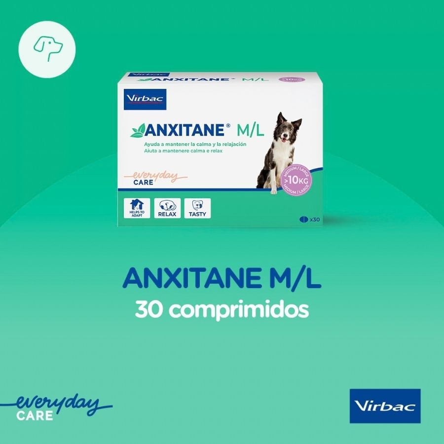 M/L Virbac Anxitane Relajantes en Comprimidos para perros y gatos, , large Imagen numero 3