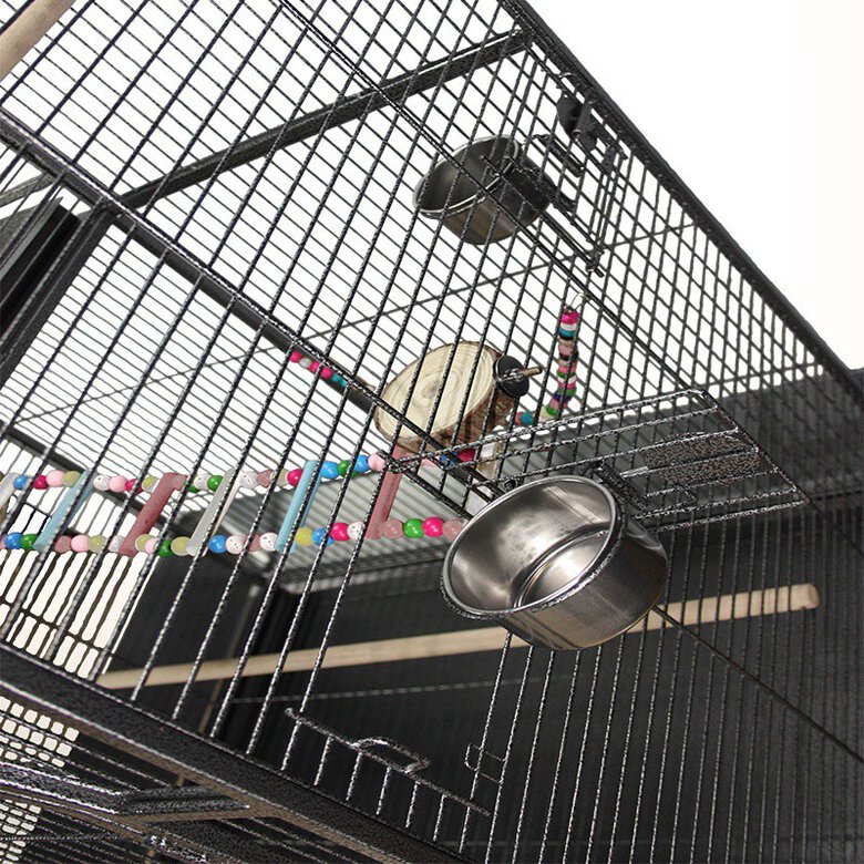Jaula para aves con parque de juegos, , large image number null