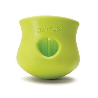 West Paw Desing Zogoflex Toppl Juguete Porta Golosinas Verde para perros