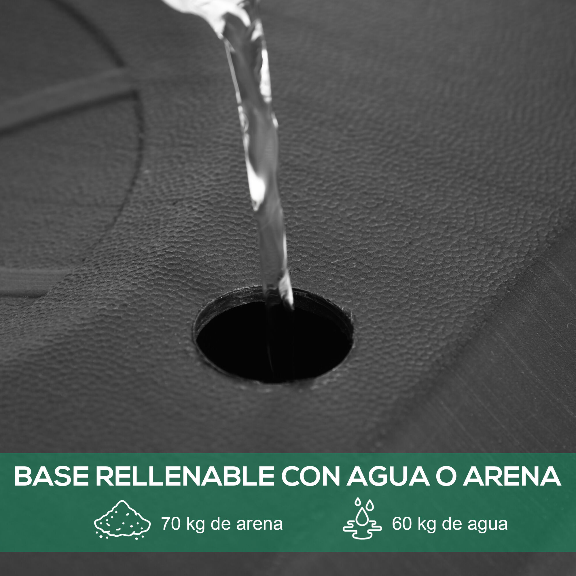 SPORTNOW Canasta de Baloncesto ajustable Amarilla para interior y exterior, , large Imagen numero 5