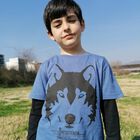 Camiseta niño/a lobo color Blanco, , large image number null