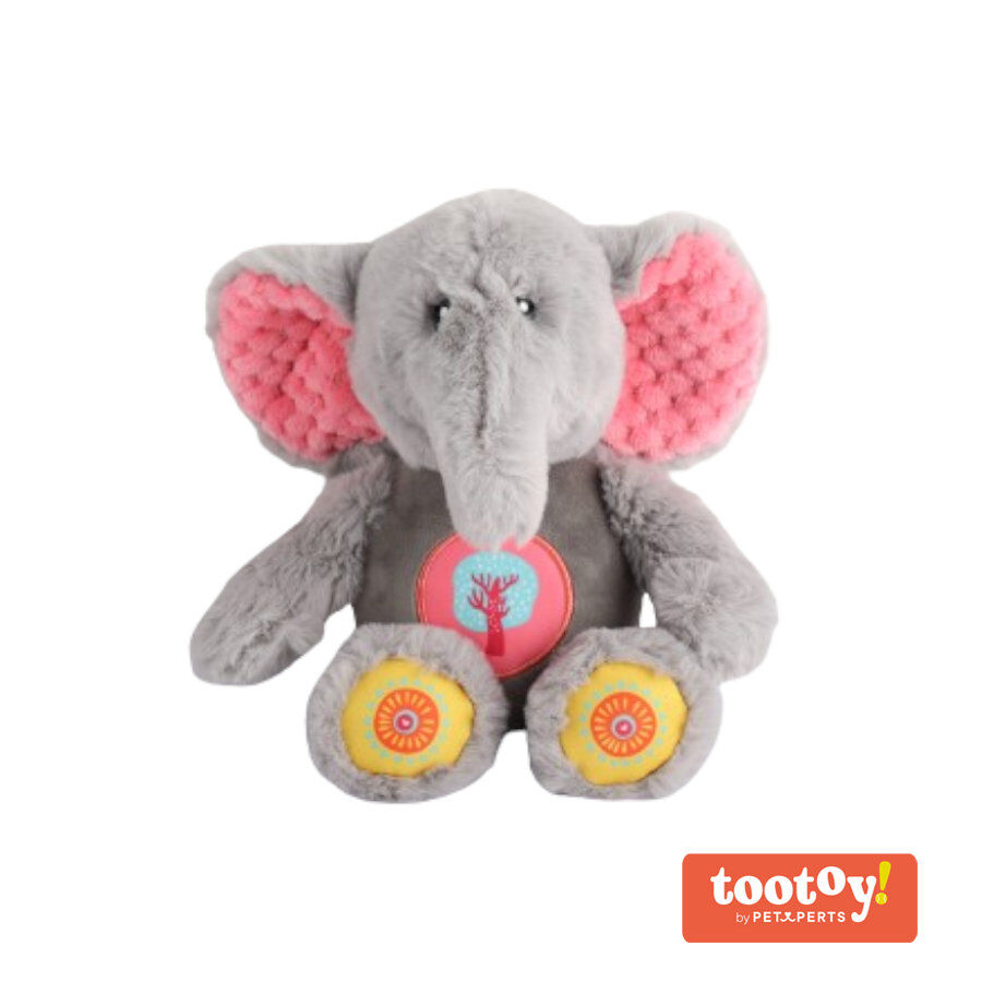 Tootoy! Comfort Cute Elephant Cuddler peluche para perros thumbnail