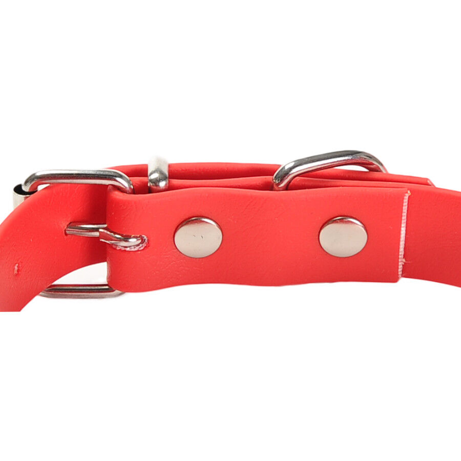 Gotoo Collar Biothane rojo para perros, , large Imagen numero 4