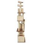 Rascador con postes de sisal para gatos color Beige, , large image number null