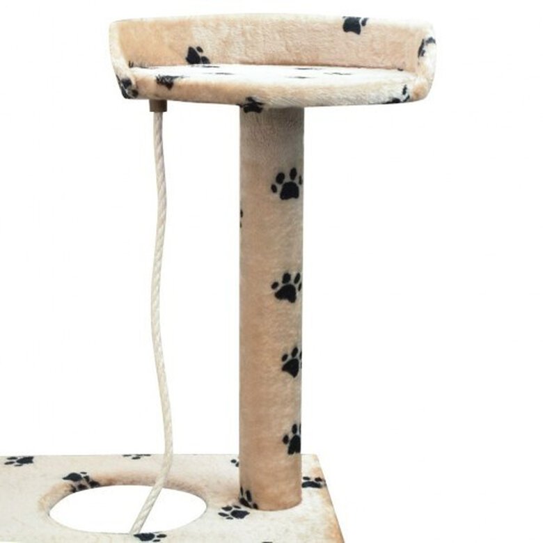 Rascador para gatos color Beige Huellas, , large image number null