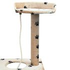 Rascador para gatos color Beige Huellas, , large image number null