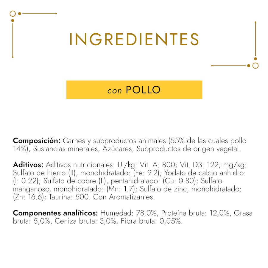 Gourmet Gold Terrine de Pollo lata para gatos thumbnail