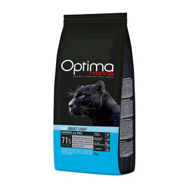 Optima Nova Light Pollo y Arroz pienso para gatos