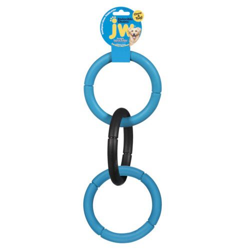 Nayeco triple aro de caucho juguete para perros Imagen numero 1