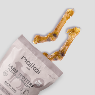 MAIKAI Patitas de Cordero Deshidratadas Pack de 2 Uds – Chuches Perros