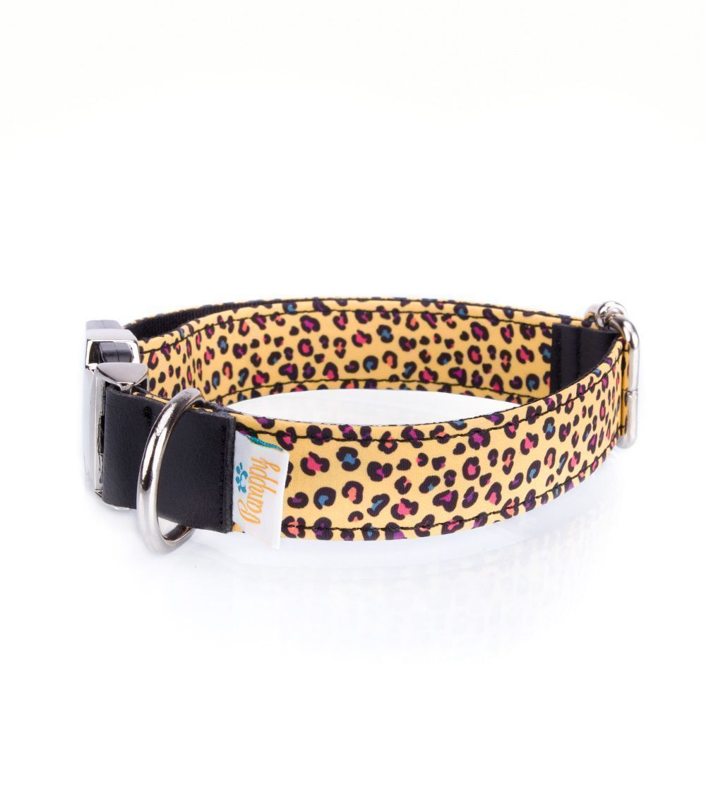 Collar Pamppy  Funny Leopardo amarillo para perros, , large Imagen numero 2