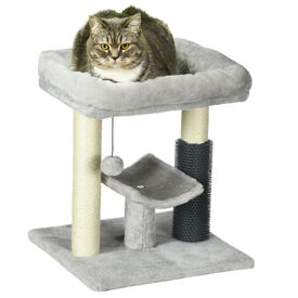 PawHut Árbol para Gatos Gris