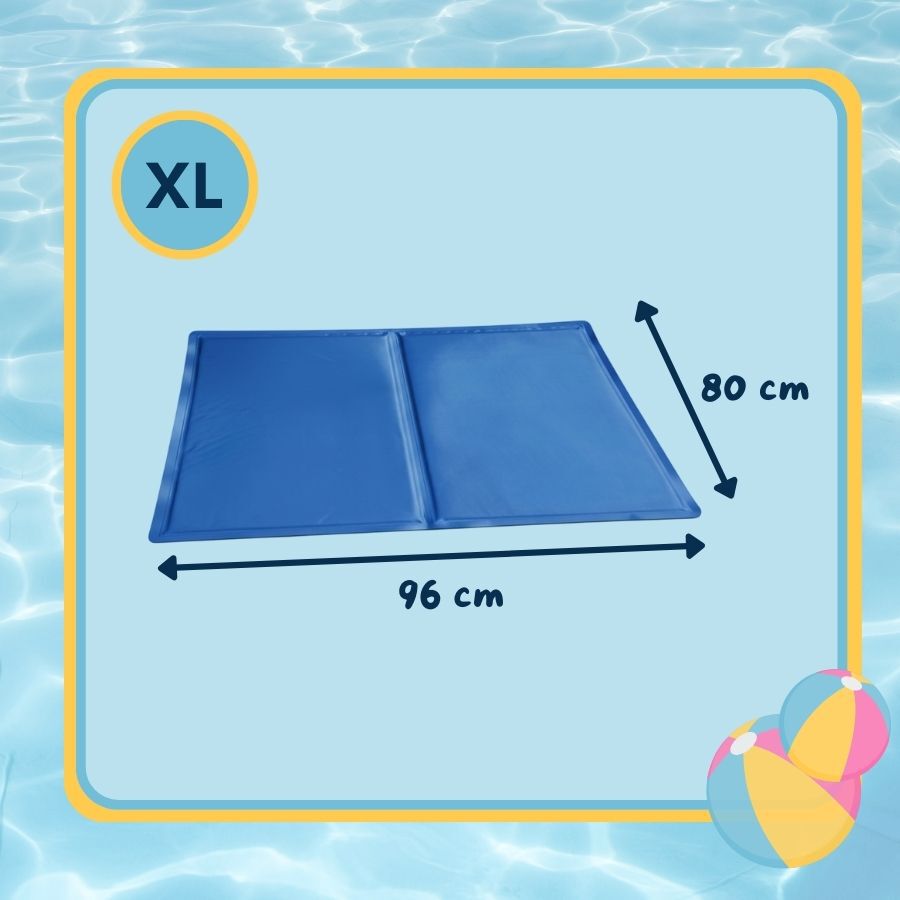 Summer Vibes Manta Refrescante Azul para perros, , large Imagen numero 4