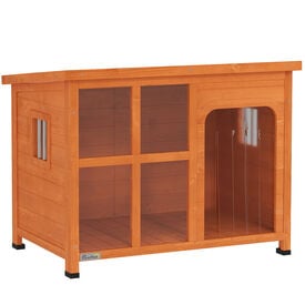 PawHut Caseta para Perros Madera Natural