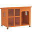 PawHut Caseta para Perros Madera Natural, , large indicador imagen numero 1