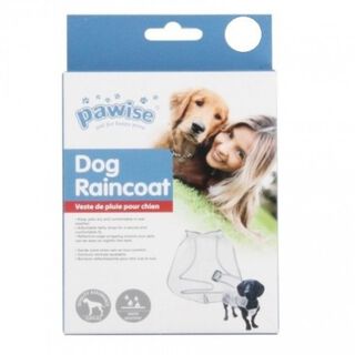 Chubasquero impermeable para perros color Transparente