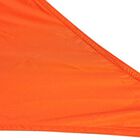 Toldo vela de triángulo Outsunny para jardín color Naranja, , large image number null
