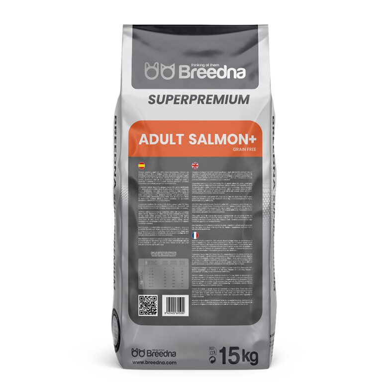 Breedna Pienso para perros Grain Free Salmon+, , large image number null