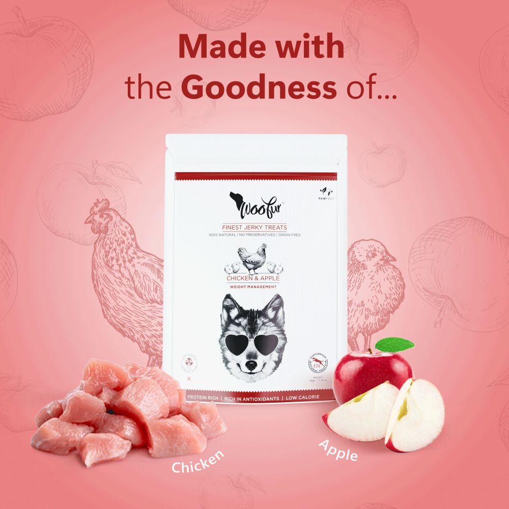 Delicias de carne seca: pollo y manzana (50 g/1,76 oz), , large Imagen numero 4